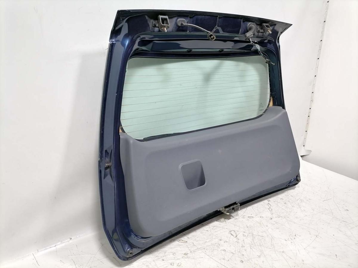 Mitsubishi Colt Z30 original Heckklappe mit Heckscheibe T43 Blau 5-T&uuml;rer Bj.2005